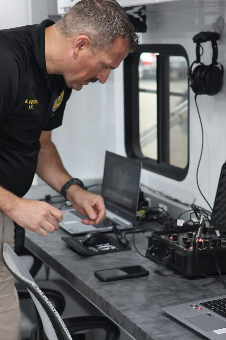 Brentwood Police Mobile Command, detail view